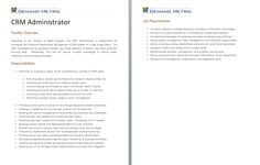 social media specialist job description a template to crm job description