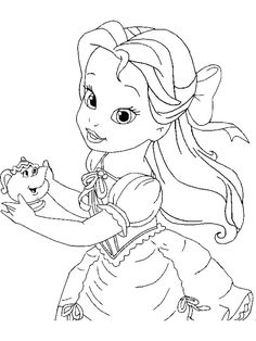 Belle Coloring Pages Printable Below is a collection of Beautiful