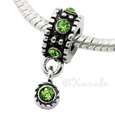 GiftJewelryShop Mermaid in Witch hat Broomstick Pumpkin June Birthstone Flower Dangle Charm Bracelets