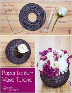diy flower paper lanterns tutorial flower paper diy flower and flower paper lantern