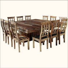 modern pioneer solid wood lazy susan pedestal dining table chair