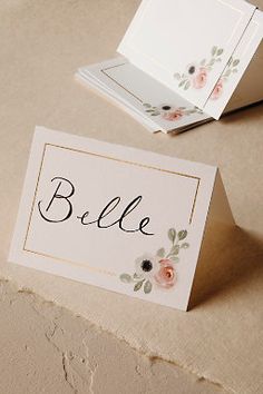 wedding reception place cards templates