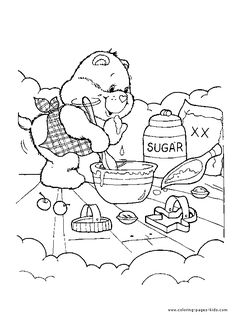 Care Bears Coloring Pages To Print