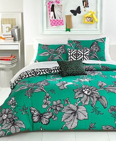 seventeen bedding, chloe garden twin comforter set - bed in a bag seventeen bedding, chloe garden twin comforter set - bed in a bag