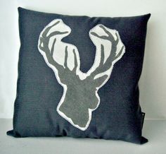 26 Best Nature Inspired Throw Pillows Images Cushions Denim Deer Pillow Pillownature Decormachine Liquenature Inspiredthrow