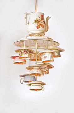 OH MY GOSH!! Diy spoon and teacup chandelier I want to make OH MY GOSH!! Diy spoon and teacup chandelier I want to make