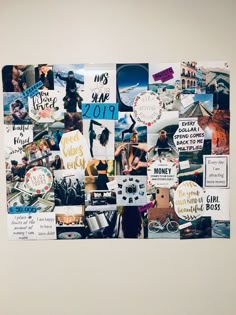 Vision board 2019 ||• dream board || tablero de sueños • - #Board #de #dream #sueños #tablero #vision