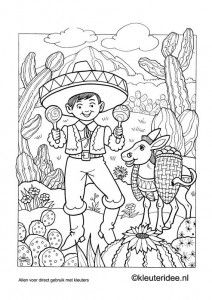 mexico coloring pages green room preschool 2016 2017 pinte