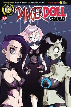 DANGER DOLL SQUAD GALACTIC GLADIATORS #1 CVR F MCKAY RISQUE ACTION LAB ENTERTAI