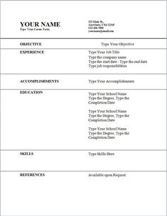 students first job resume sample
