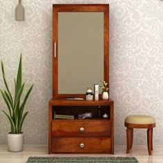 buy dressing table with mirror