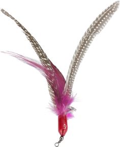 the smartykat feather swirl wand cat toy is an interactive toy smartykat frisky flyer replacement feathers