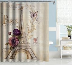 Mechanic Tattoo Girl Shower curtain Liner Polyester Fabrice Bathroom Mat Set