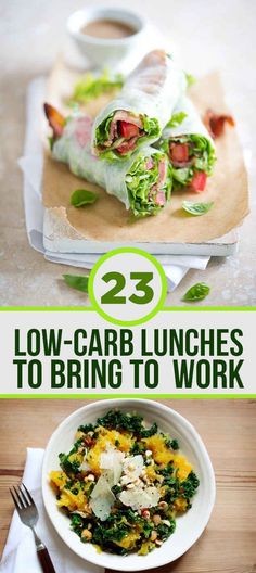 tuna salad and avocado sprinkle lime juice to prevent browning 23 low carb lunches that will actually fill you up