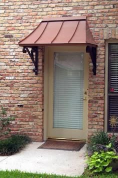 11 Best Juliet Style Door Awnings Images In 2018 Front Porch Awning For The Front Door Copper Porch Backyard Canopy Garden