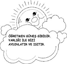 öğretmenler Günü Boyama Okul öncesi