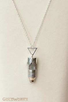 horsetooth mountain pendant in 14k yellow gold made in fort collins gold works fort collins