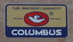 Columbus DOVE Bicycle Decal Transfer Sticker Set 120
