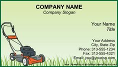 212 Best Lawn Care Business Cards Images In 2019 A Lawnmower Sits On Uncut Gr This Green Background Printable Business Card Lawn Care