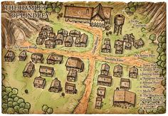 village fantasy map rpg maps town medieval hamlet castle lindley dnd dungeon troll google ak0 dungeons dragons battle fire tabletop