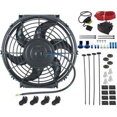 A-Premium Engine Radiator Cooling Fan Blade for BMW E32 E34 E39 E36 E46 Z3 E53 323i 325i 328i 525i 530i M3 Z3 X5