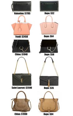 9 Classic Handbags That Are Worth The Investment Fashion Blogger Mash Elle Shares The Ultimate Designer Bag Dupe Guide Over 20 Of