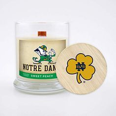 Wood Wick and Lid Worthy Promo NCAA Alabama Crimson Tide 8 oz Linen Scented Soy Wax Candle