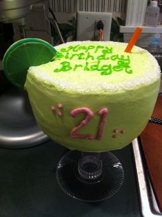 Margarita Glass Shaped Cake Pan Margarita Glass Shaped Cake Pan