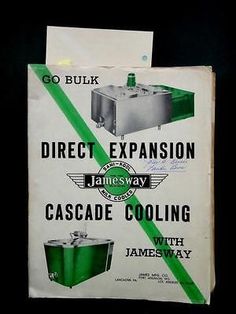 Super Rare Vintage 1960 De Laval Dairy Milking Machine Brochure Magnetic Milker