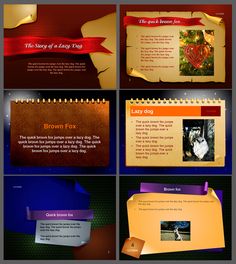 modern presentation styles