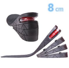 Kalevel® 5cm 2 Inches Height Increase Insoles Breathable Height Increasing NEW