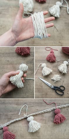 DIY - отделка стен в стиле бохо Boho Декор, Самодельные Настенные Украшения, Подвесные Украшения, Садовые Украшения, Украшение Стен Своими Руками, Изготовление Изделий Из Веревок, Декор Венков, Поделки Из Помпонов