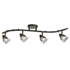 Lowes Track Lighting Portfolio 4 Light Aged Bronze Fixed Portfolio Track Lighting Kit 16025 Branches 4 Light Painted Olde Bronze Fixed