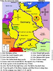 map of germany