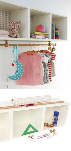 kids hanging rack