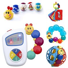 Developmental Baby Einstein Toy Bundle Tunes Bendy Ball Soft Book Gift Boy Girl