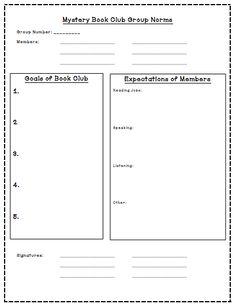 22 best book club 4th 5th grade images 4th grade reading book book club template