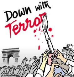 Show your support Scotland solidarity with the French poster Je Suis Charlie .