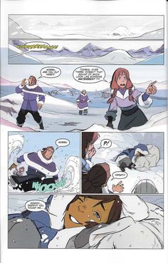 The legend of korra comic book