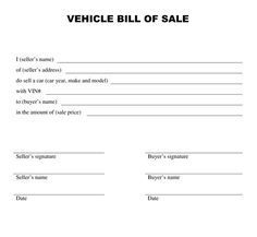 free bill of sale template download a free vehicle bill of sale sample used car bill of sale