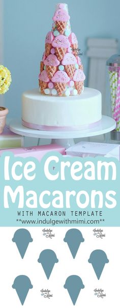 Over the Rainbow Macaron Tutorial with free cloud template and - macaron template Over the Rainbow Macaron Tutorial with free cloud template and - macaron template