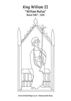 William II Colouring Page