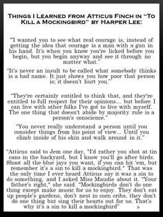 Sample Essay Paper Things I Learned From Atticus Finch In To Kill A Mockingbird By Harper Lee Advanced English Essay also Narrative Essay Topics For High School Students In Loving Memory Of Harper Lee The Authors Best Quotes My Best Business School Essays