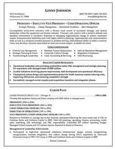 operating officer sample resume sample resume senior chief operating officer http