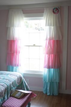 27 Best Ruffled Curtains Images On Pinterest Bedrooms Blinds And Tutorial Ruffled D
