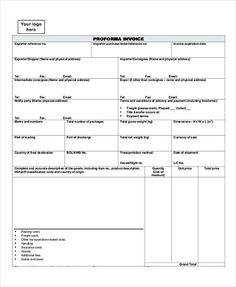 searching to proforma invoice templates and in free too