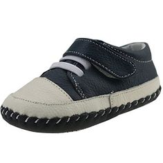 Newborn Baby Girls Boys 3-18 Months Metal First Walkers Soft Sole Shoes