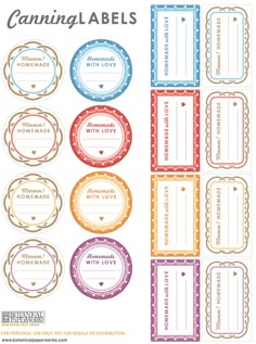 25 best jar labels