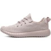 Adidas x Kanye West Yeezy 350 Boost Sneakers in Oxford Tan as seen on Kendall Jenner