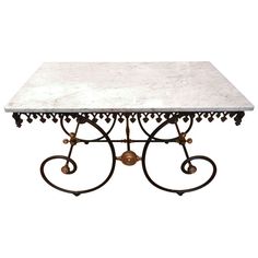 Another Interesting Pastry Table Obsession Another Interesting Pastry Table Obsession Pinterest Country French Wrought Iron And Farmhouse